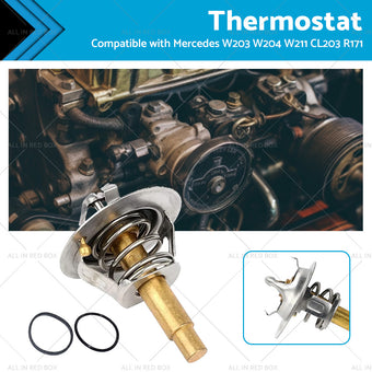 compare product Thermostat with Seal Suitable for Mercedes W203 W204 W211 CL203 R171 2712030575