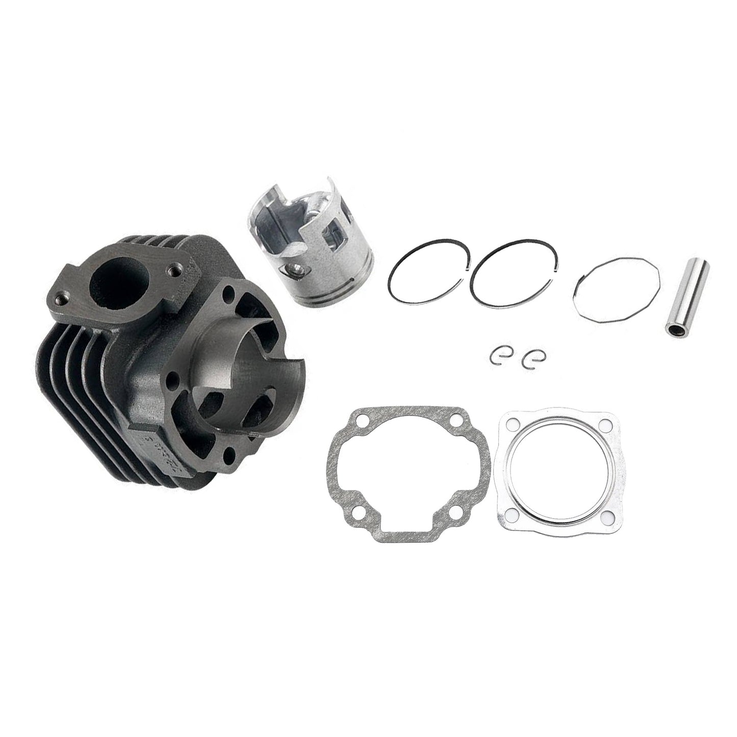 47mm Big Bore Cylinder Head & Piston Kit Suitable For Yamaha Clone Jog 50-70CC