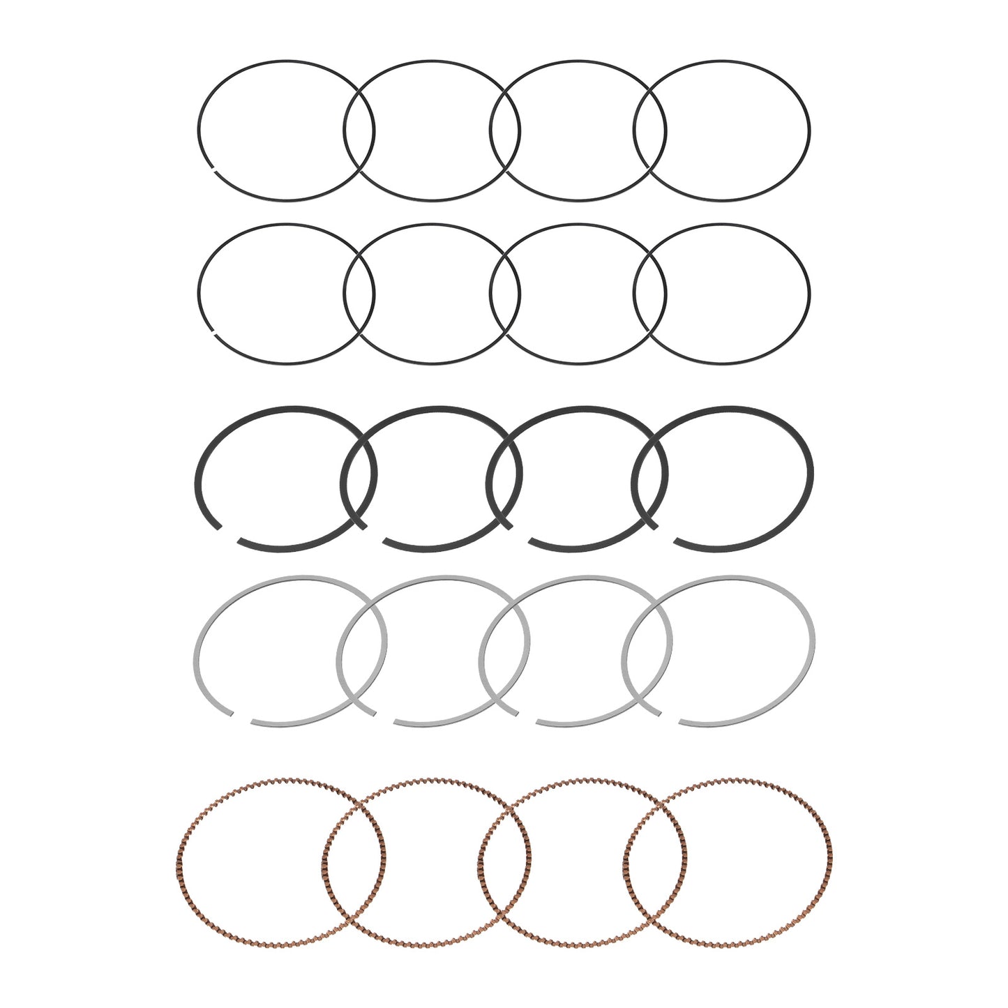 {{ Engine Piston Rings Suitablefor Mini Cooper Countryman Paceman 06-16 11257566479 }} - Buy Car Parts Online at {{ Kaka Auto Parts }}.