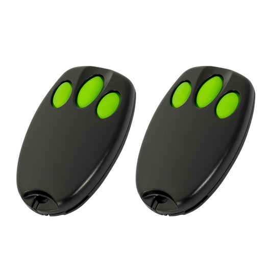 2x Garage Gate Door Remote Control Suitable For Chamberlain / Merlin C945