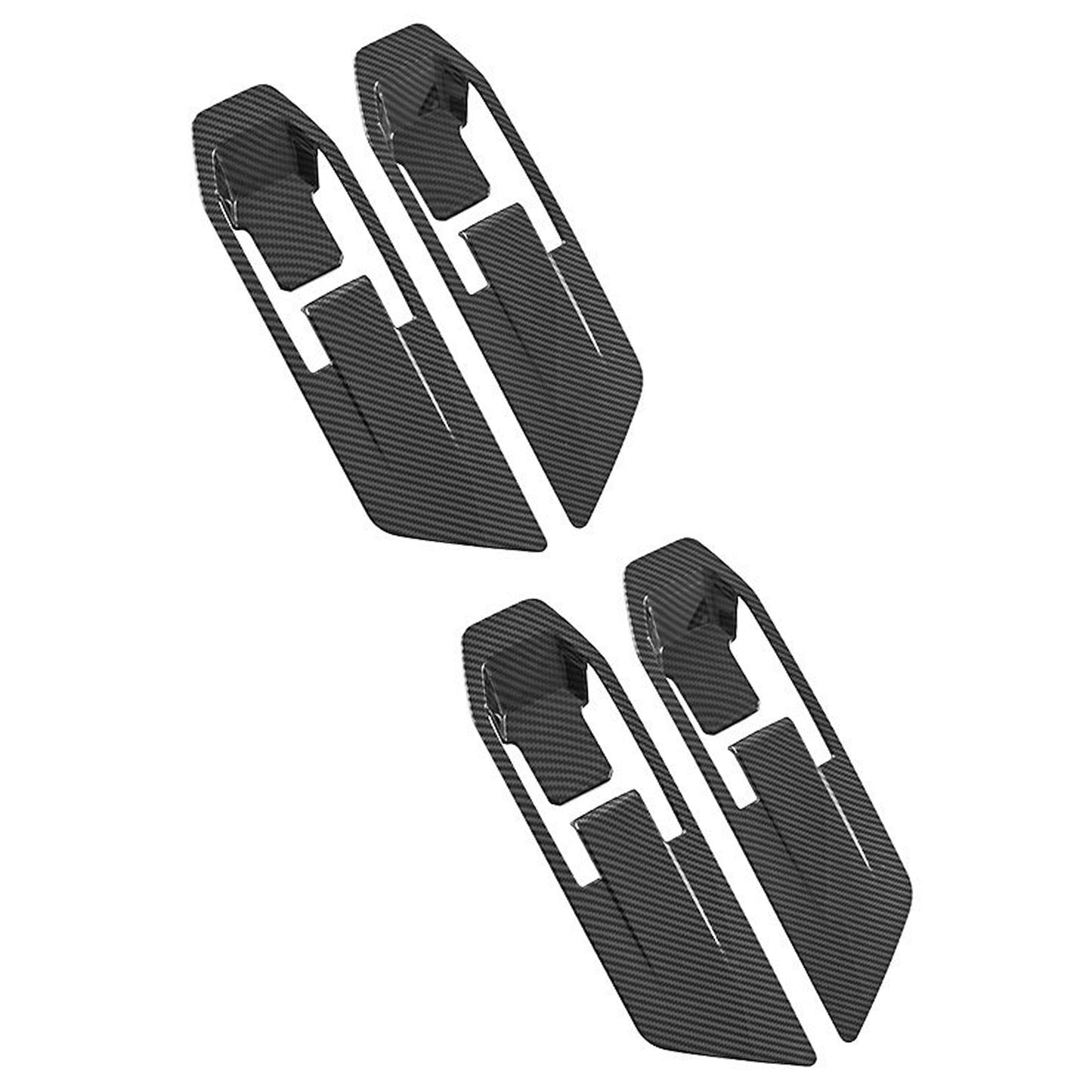 Carbon Fiber Inner Door Handle Cover Suitable For Mitsubishi Triton / L200 2023-2025