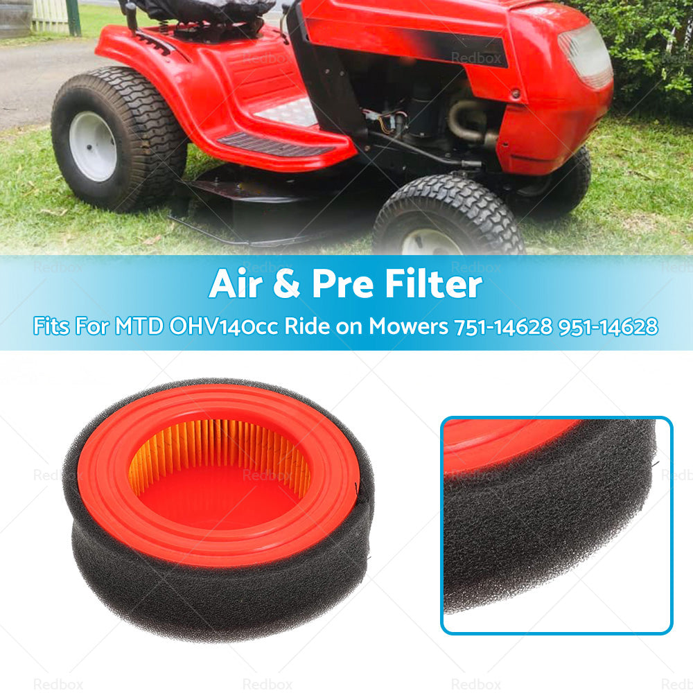 {{ Air and Pre Filter For MTD OHV140cc Ride on Mowers 751-14628 951-14628 }} - Buy Car Parts Online at {{ Kaka Auto Parts }}.