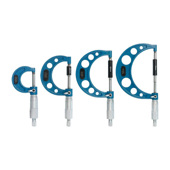 compare product Outside Micrometer Set 0-4 inch With Calibration Standards and Wrench Accuracy Tool