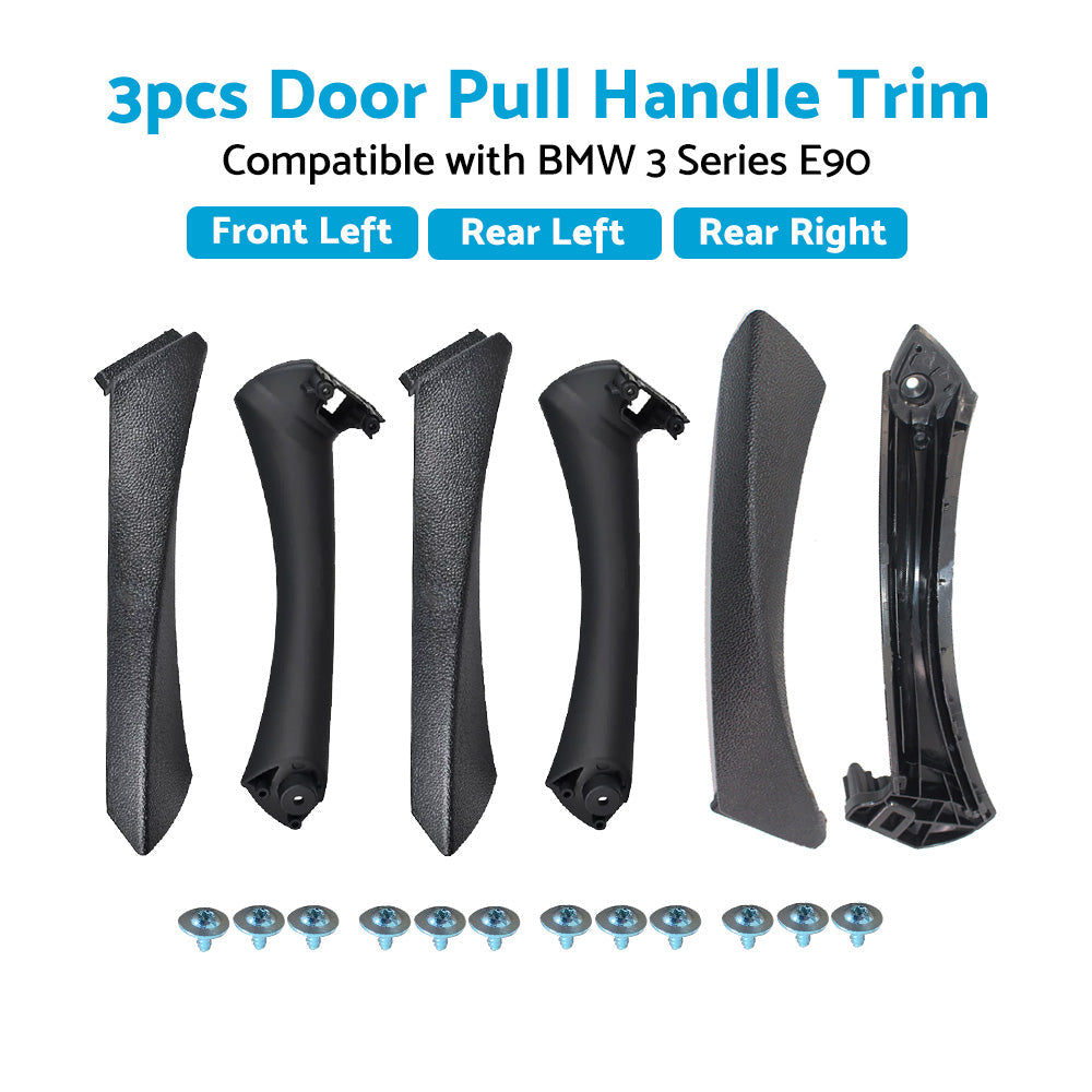 Inner Door Panel Handle Pull Interior Trim Cover Suitable For BMW E90 3 Series