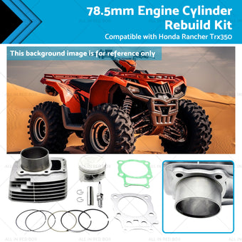 compare product 78.5mm Engine Cylinder Rebuild Kit Suitable For Honda TRX350 Rancher 2000-2006