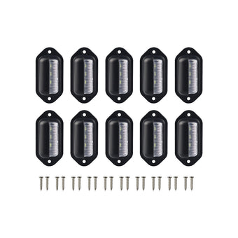 compare product 6-LED License Number Plate Light Suitable For Truck, SUV, Trailer & Lorry 12-24V