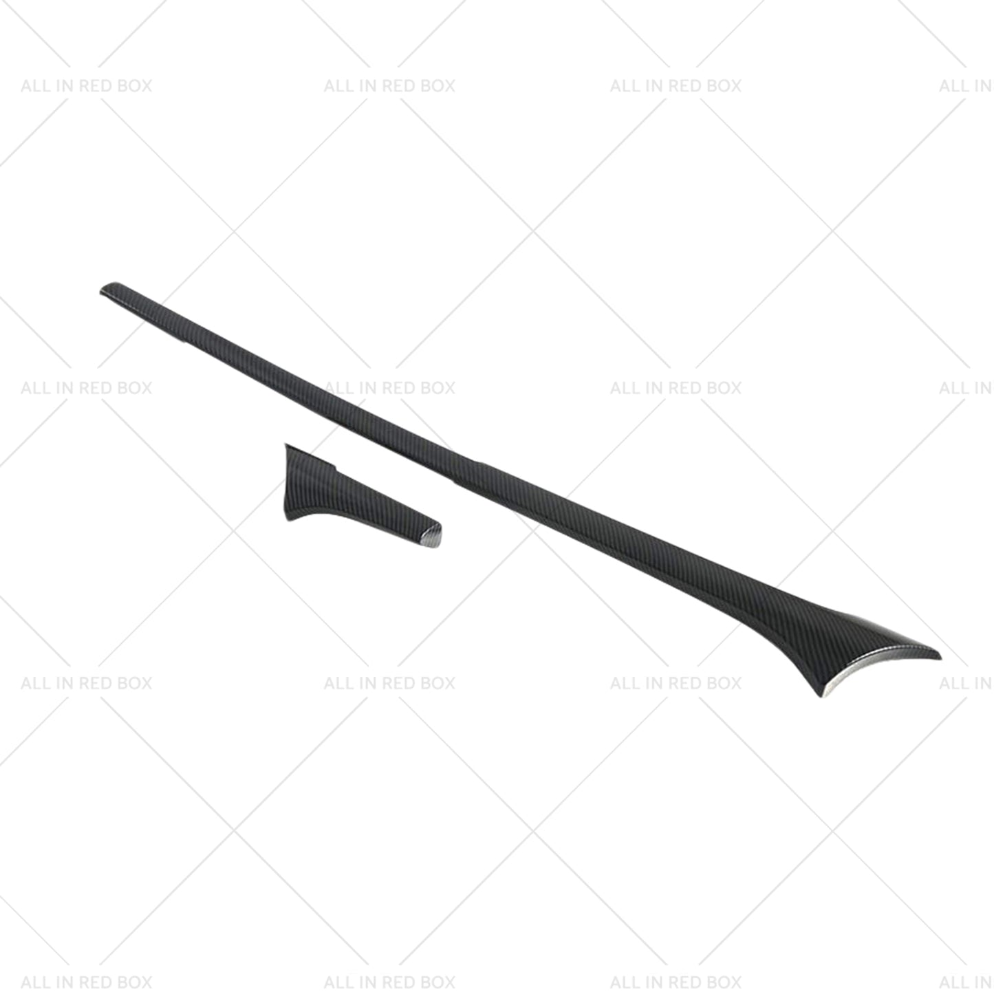 ABS Carbon Dashboard Strip Cover Trim Suitable For  Toyota Hilux Revo 2015-2024