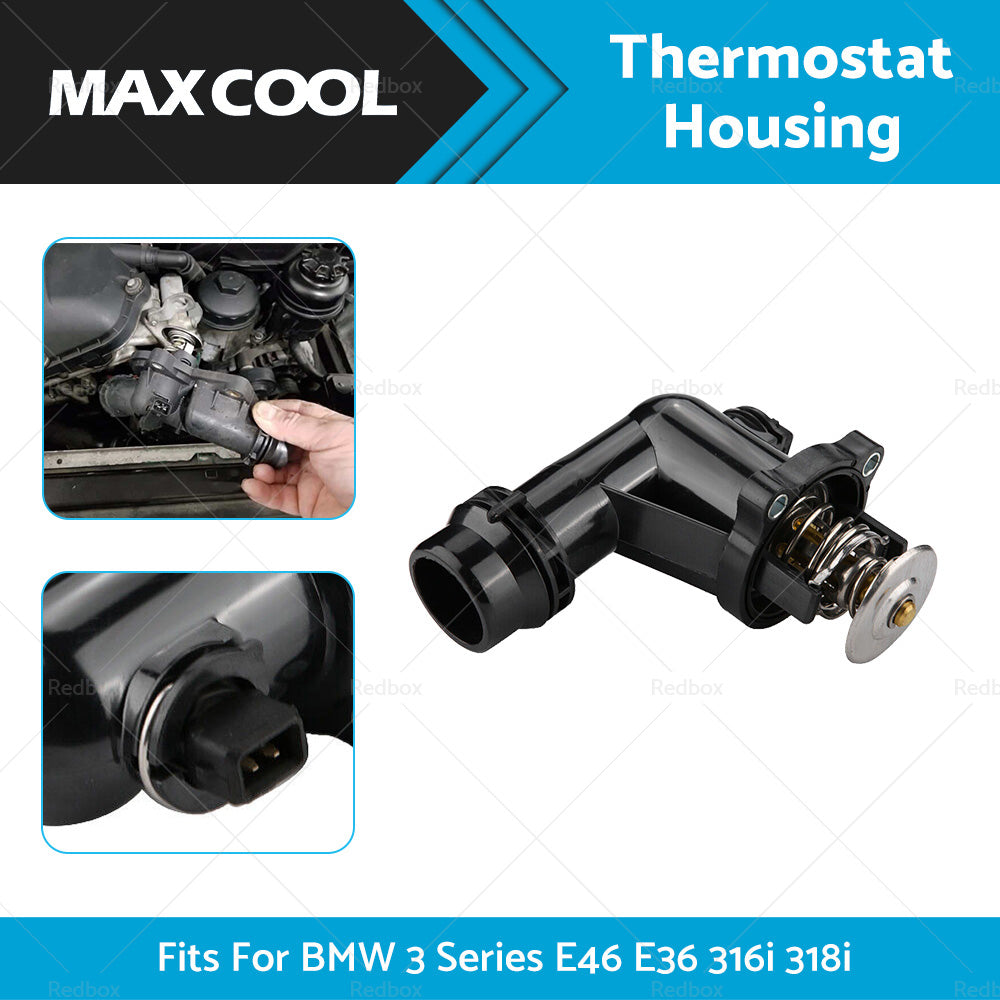 {{ Coolant Thermostat Housing Fits For BMW 3 Series E46 E36 316i 318i 11531437085 }} - Buy Car Parts Online at {{ Kaka Auto Parts }}.