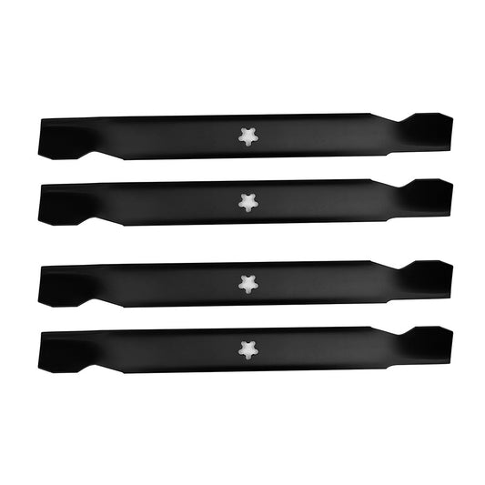 Mower Blades 4x Suitable For 42-Inch Husqvarna / Craftsman / Poulan Mowers 5321388871 / 138971