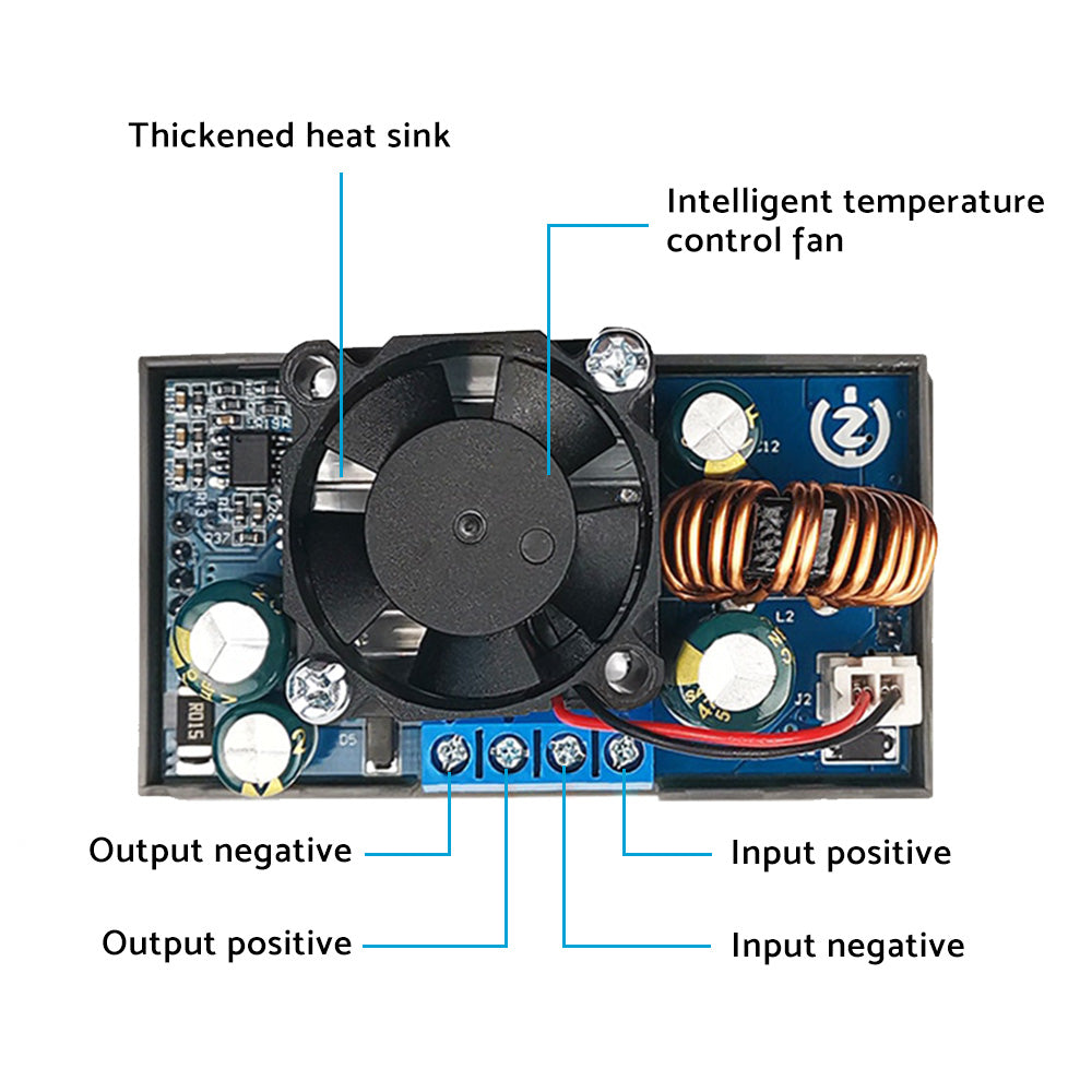 DC 36V 5A 80W Adjustable Regulated Power Supply Buck Boost Converter DC CNC AU