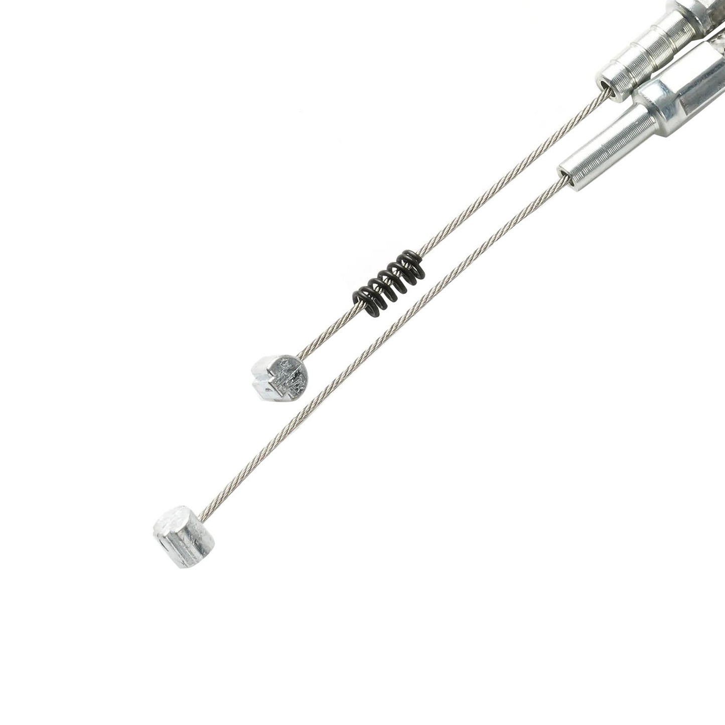 Throttle and Idle Cable Set 56-1/2 Stainless Steel Suitable For Harley-Davidson