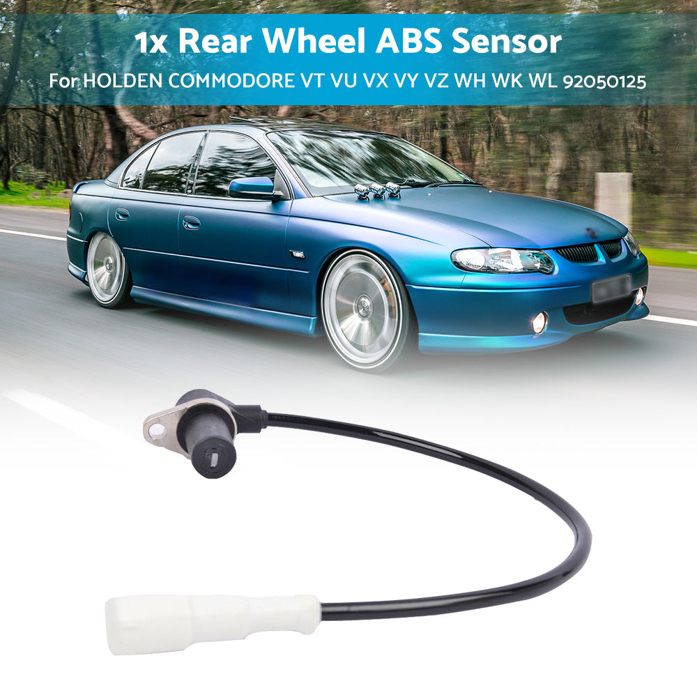 {{ 1x Rear Wheel ABS Sensor for HOLDEN COMMODORE VT VU VX VY VZ WH WK WL 92050125 }} - Buy Car Parts Online at {{ Kaka Auto Parts }}.