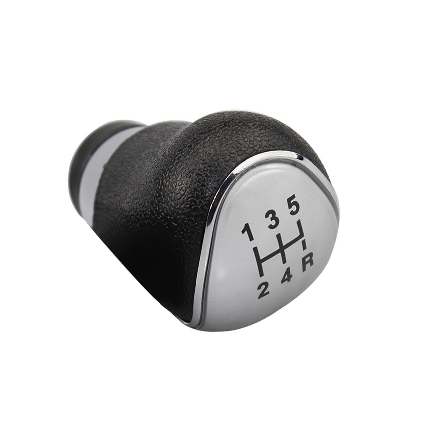 5-Speed Manual Gear Shift Knob Silver Suitable For Ford Fiesta MK2 C-Max 2008-2013