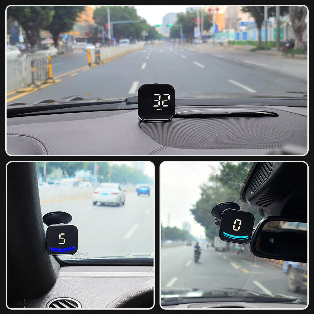Digital Speedometer Universal GPS HUD Head-Up Display Suitable For Car With MPH & Overspeed Alarm