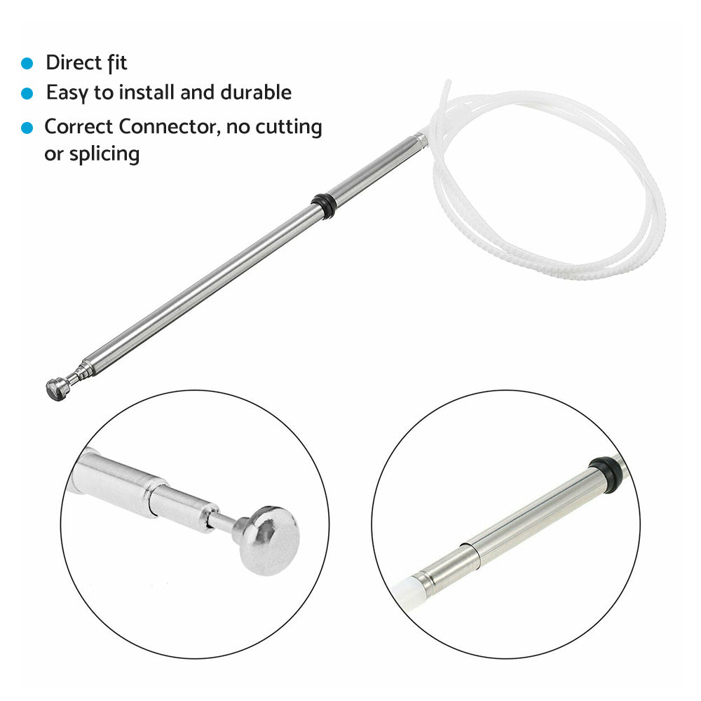 Power Radio Antenna Aerial Mast Rope Suitable For Toyota LandCruiser 100 / 105 Series 1998-2007