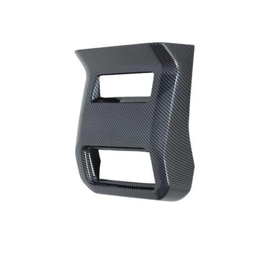 Rear Air Outlet Vent Cover Trim Suitable For Toyota Prado LC250 2024+ Carbon Fiber