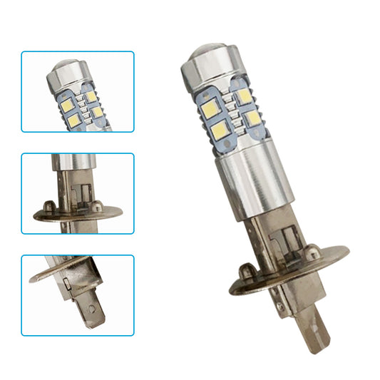 2x H1 LED Headlight Bulbs CREE XBD Suitable For Car, UTE & 4WD Fog Driving Lights