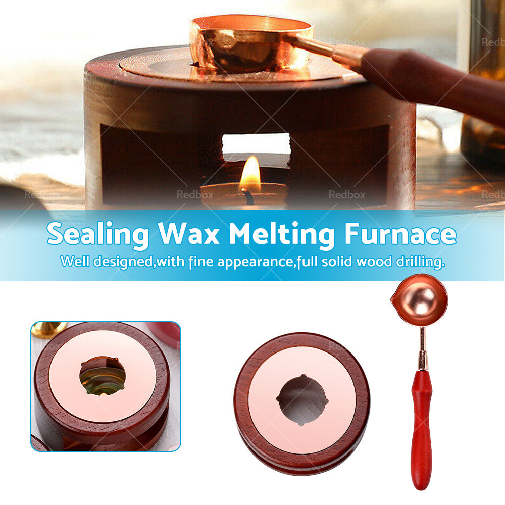 {{ Sealing Wax Furnace Kit Warmer Melting Spoon Tool Stamp Candle Stamp Seal Card }} - Buy Car Parts Online at {{ Kaka Auto Parts }}.