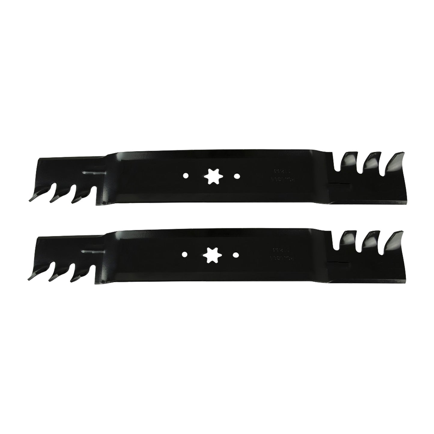 2x 42inch Blade Suitable for MTD  and  Cub Cadet ZTR RZT42 Gator Type Toothed Mulching