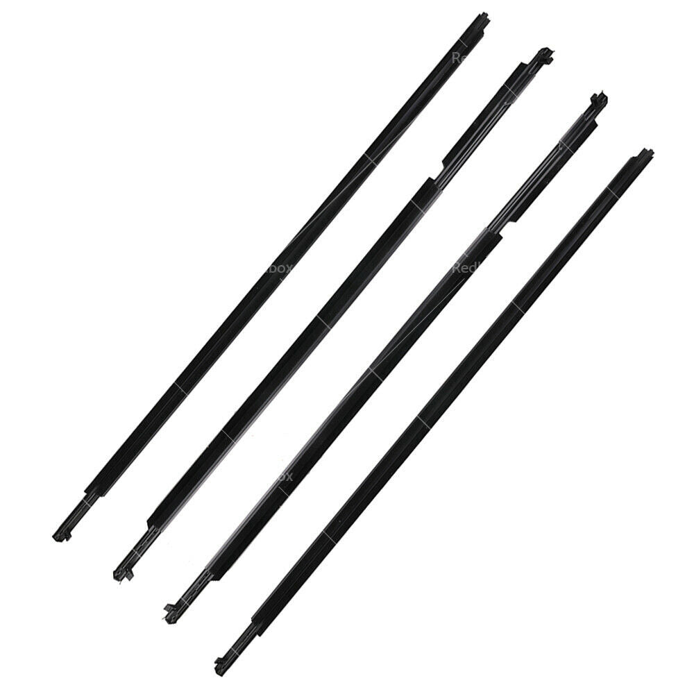 {{ 4x Door Glass Seal Weatherstrip Suitable For Toyota Landcruiser Prado 120 Series }} - Buy Car Parts Online at {{ Kaka Auto Parts }}.