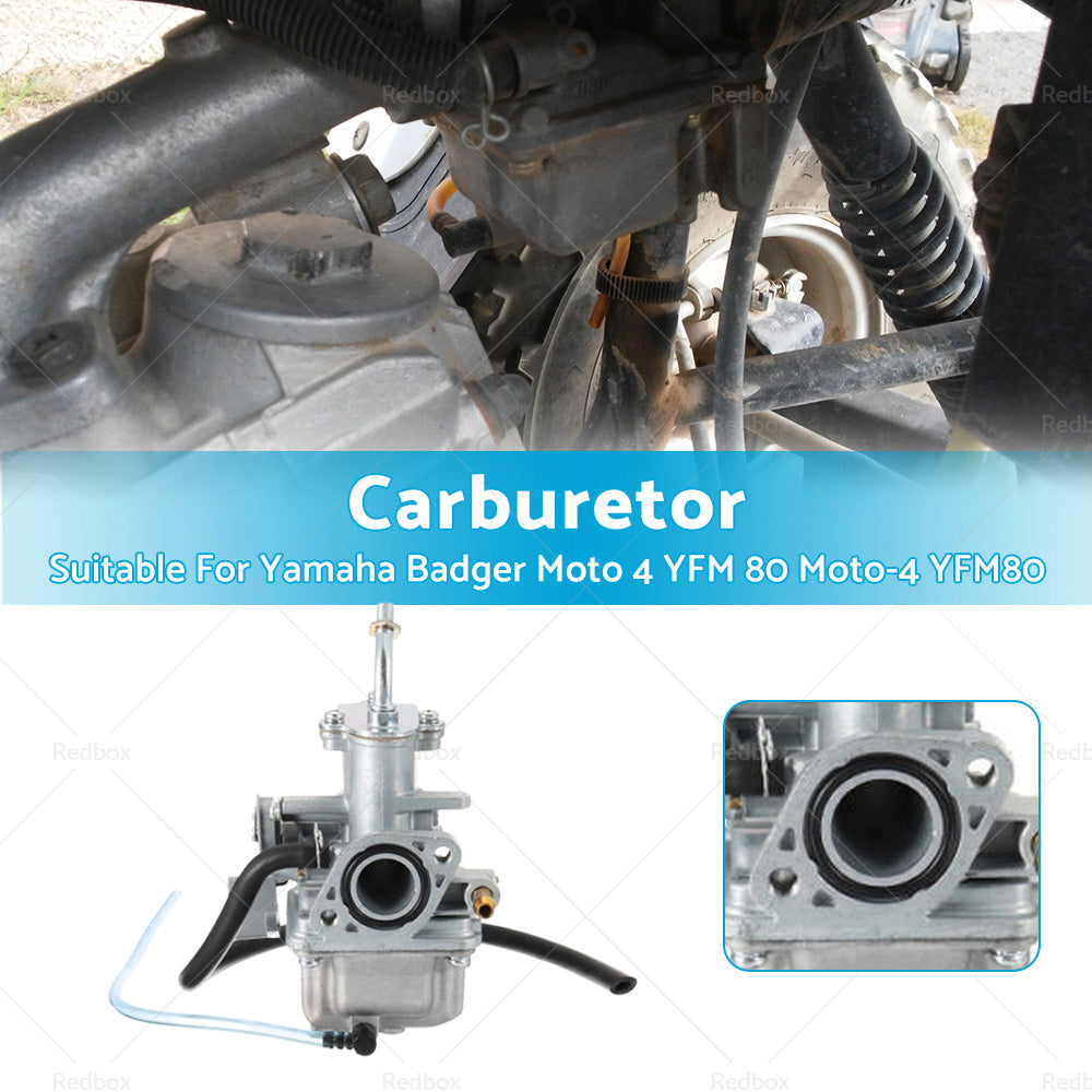 {{ Carburetor Carb Suitable For Yamaha Badger Moto 4 YFM 80 Moto-4 YFM80 1992-2006 }} - Buy Car Parts Online at {{ Kaka Auto Parts }}.