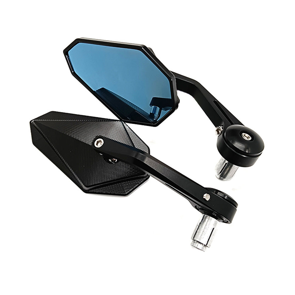 Rearview Handle Bar End Side Mirrors Suitable For Yamaha MT-07 / MT07 / FZ07 2013-2021