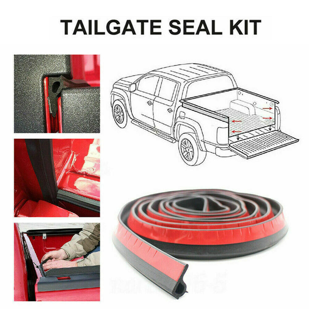 Universal Tailgate Seal With 3M Tape Suitable For NP300 Hilux SR5 Ranger PX BT50 D-Max