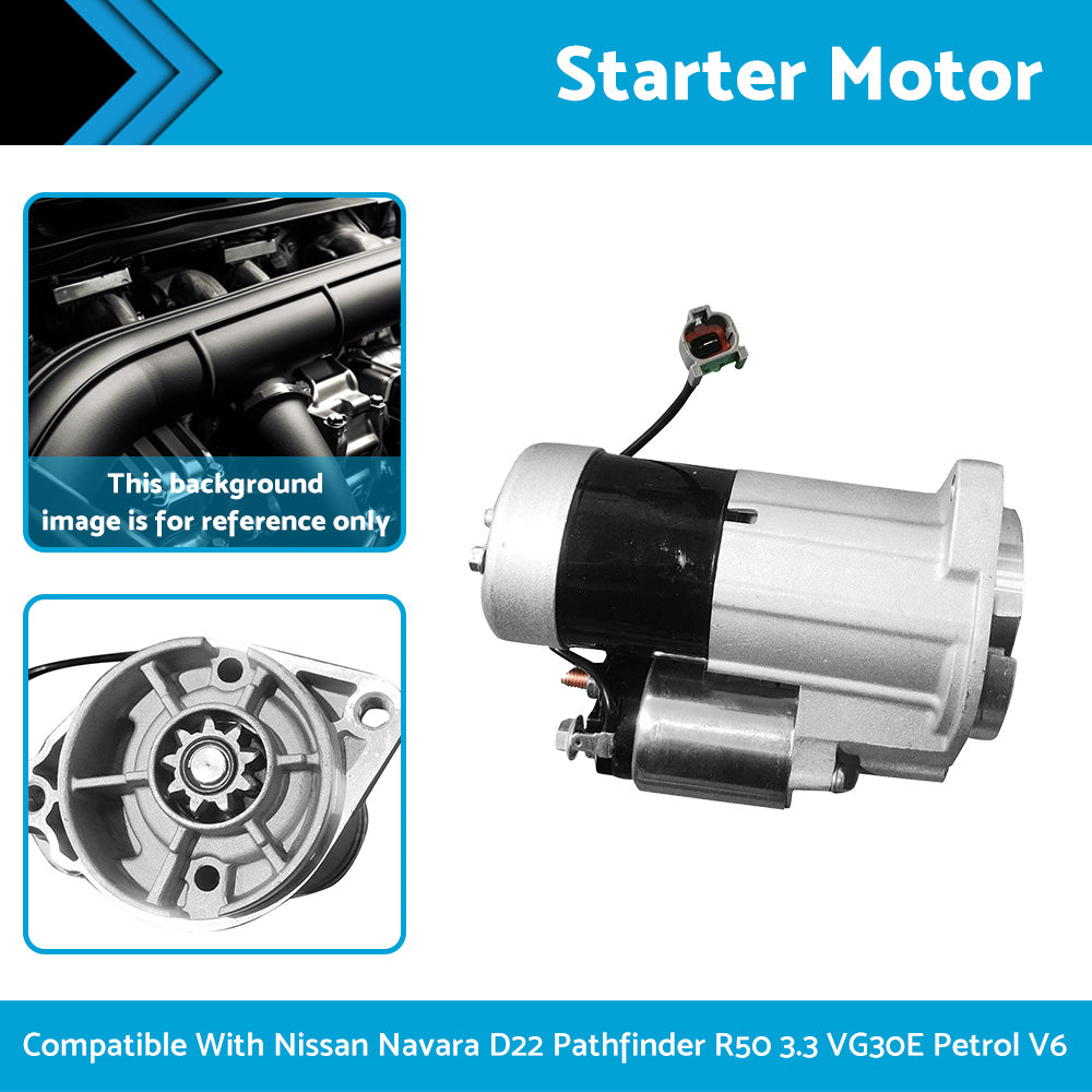 {{ STARTER MOTOR Suitable For NISSAN PATHFINDER R50 VG33E V6 3. 3L PETROL 1995-2005 }} - Buy Car Parts Online at {{ Kaka Auto Parts }}.