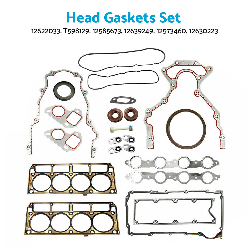 LS Head Gasket Kit Suitable For GM Chevrolet LS1, LS6, LQ4, LQ9 & 4.8/5.3/5.7 Engines