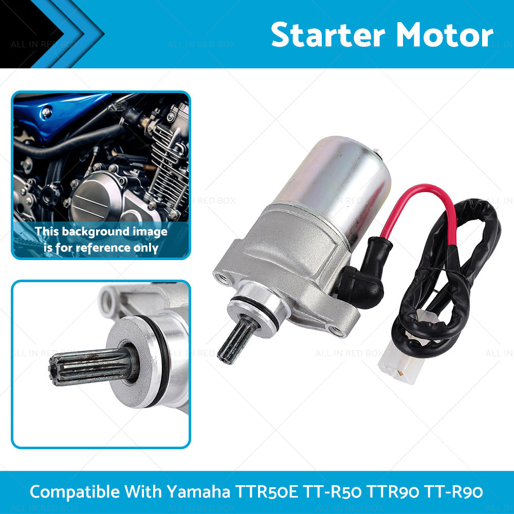{{ Starter Motor Suitable For Yamaha TTR50E TT-R50 05-17 TTR90 TT-R90 2004-2007 }} - Buy Car Parts Online at {{ Kaka Auto Parts }}.