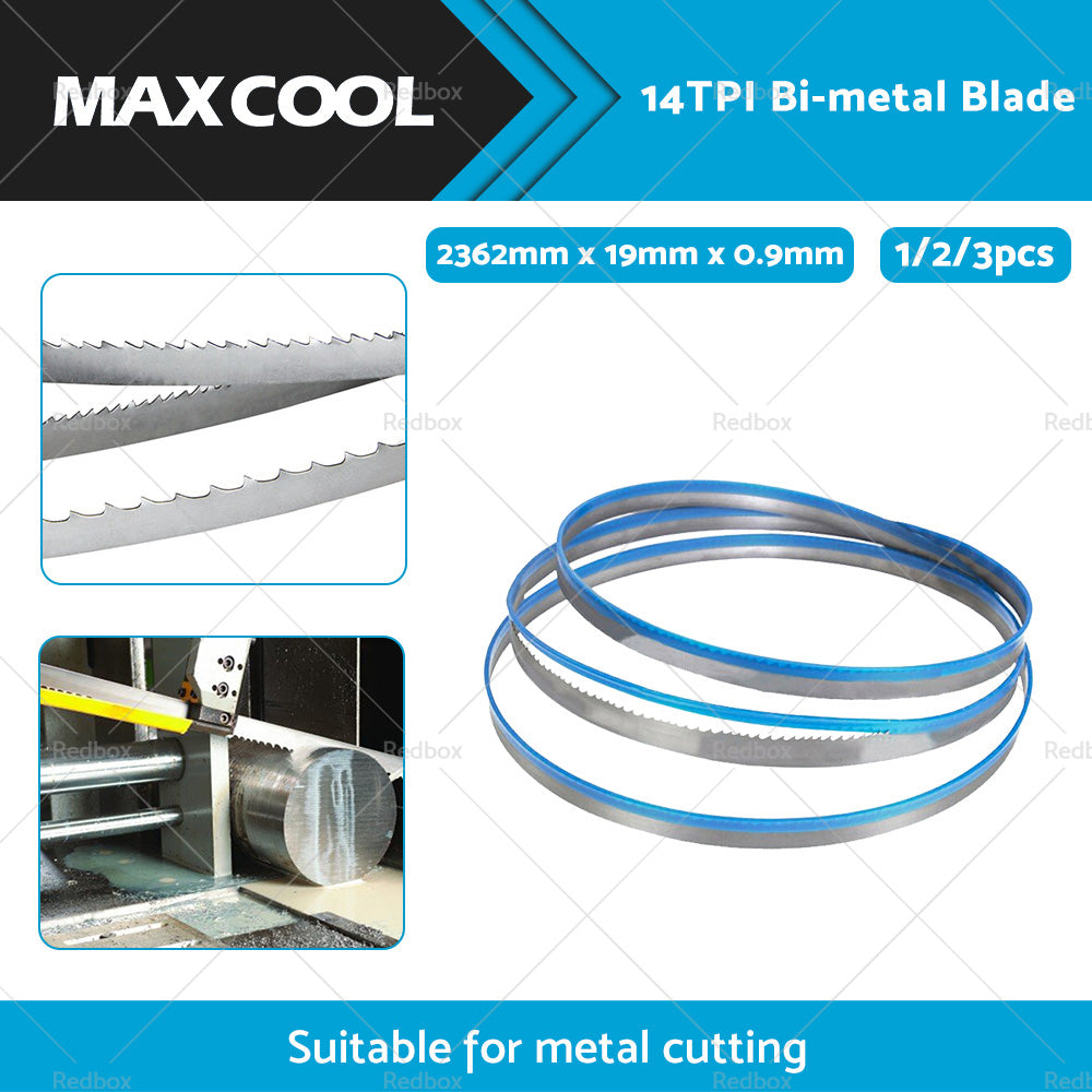 {{ Suitable for METAL CUTTING BI METAL BIMETAL BAND SAW BANDSAW BLADE 2362mm x19mm x 14 TPI }} - Buy Car Parts Online at {{ Kaka Auto Parts }}.