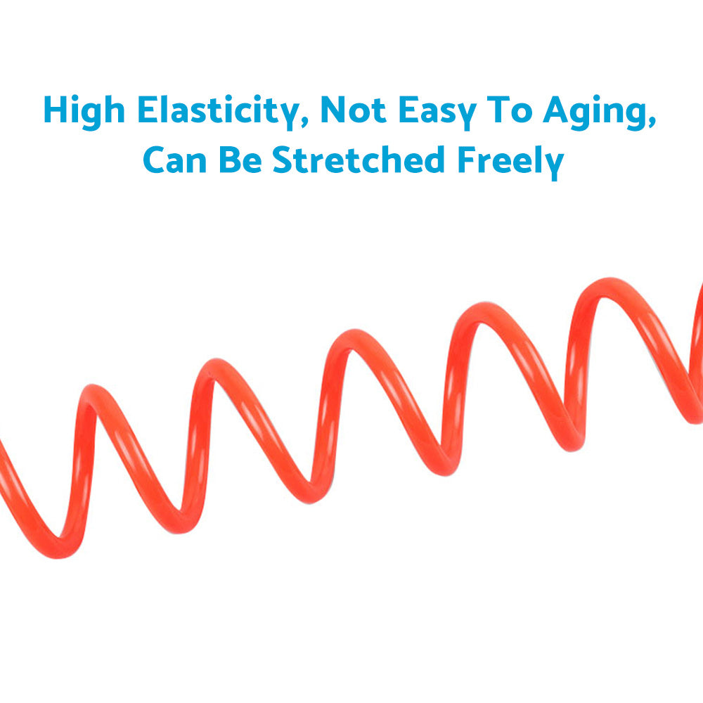 6m Coil Air Compressor Hose Recoil Hose 5mm x 8mm PU with Nitto Style Fittings