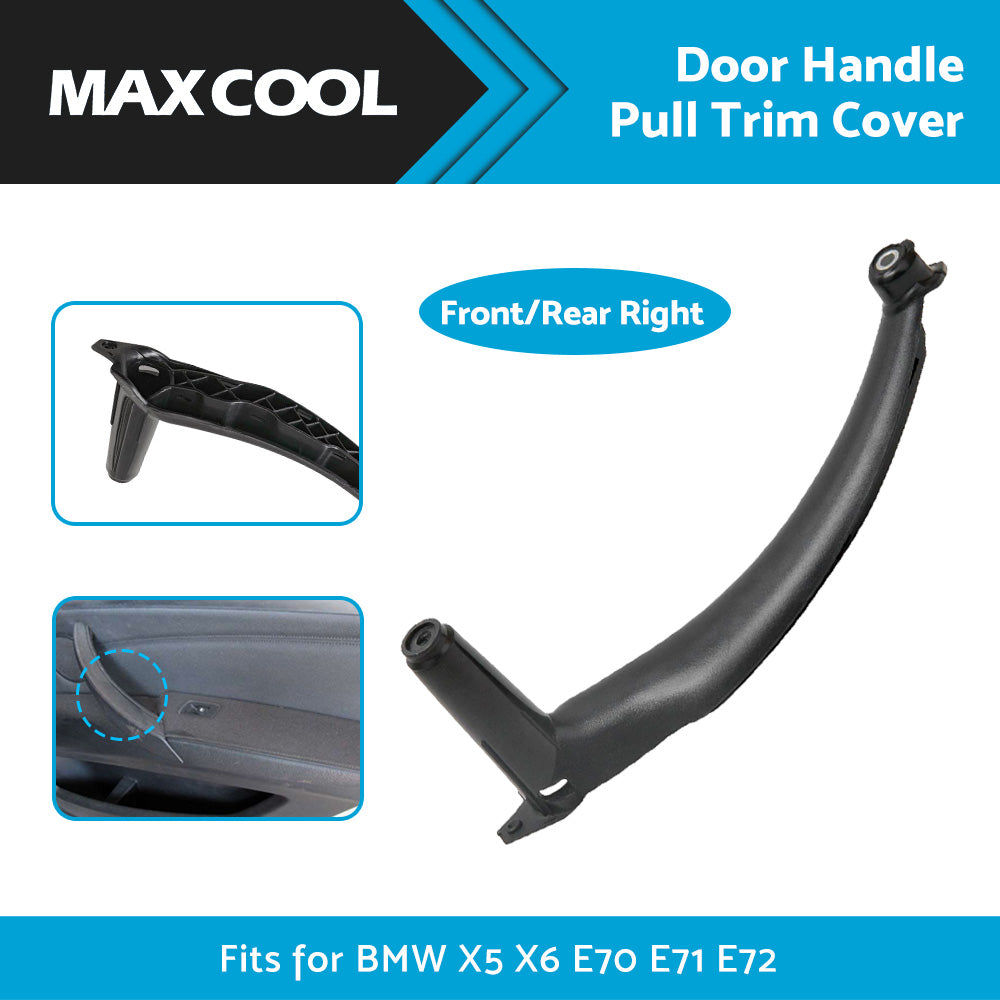 {{ Right RH Front  or  Rear Door Handle Pull Trim Cover FITS BMW X5 E70 2007~20 }} - Buy Car Parts Online at {{ Kaka Auto Parts }}.