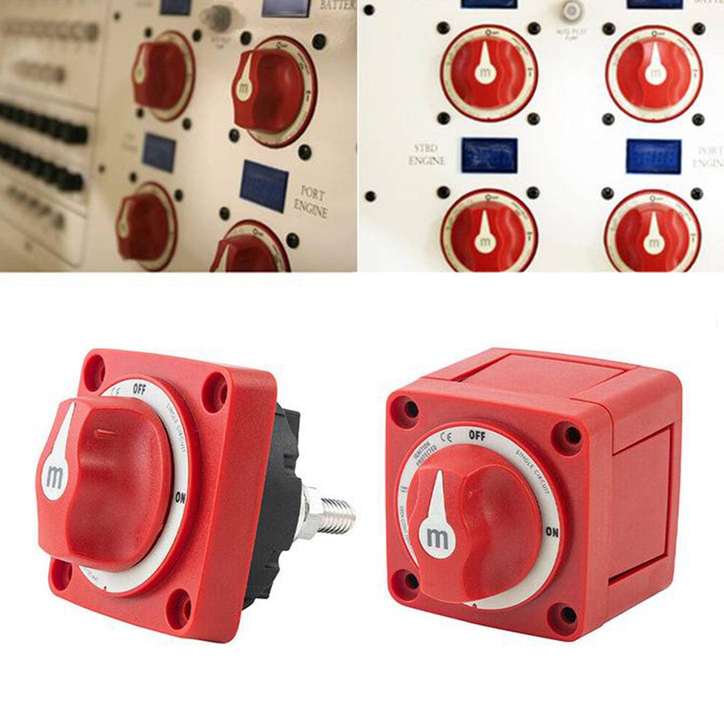 Boat Battery Circuit Master Switch Suitable For Blue Sea 6006 M-Series On/Off