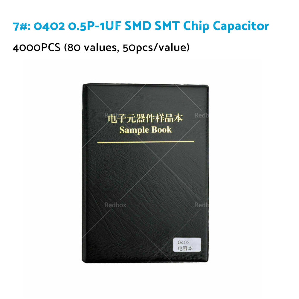 {{ 1x 0201/0402/0603/0805/1206 SMD/SMT Capacitor Chip Resistor Samples Book Kit }} - Buy Car Parts Online at {{ Kaka Auto Parts }}.