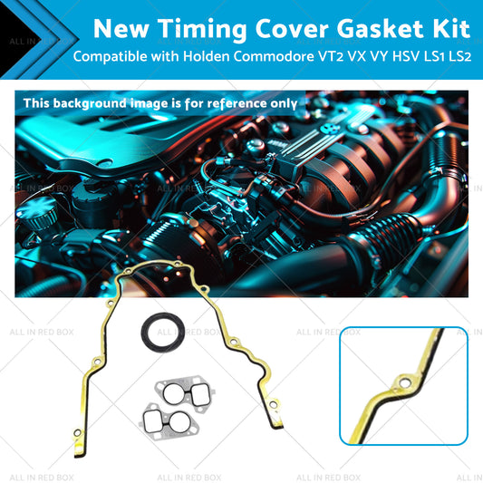 {{ New Timing Cover Gasket Kit Suitable for Holden Commodore VX VY VT2 HSV LS1 LS2 }} - Buy Car Parts Online at {{ Kaka Auto Parts }}.