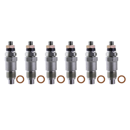{{ 6PCS Fuel Injectors 093500-1810 23600-48011 Suitable For Toyota 2B B 2J 2H }} - Buy Car Parts Online at {{ Kaka Auto Parts }}.
