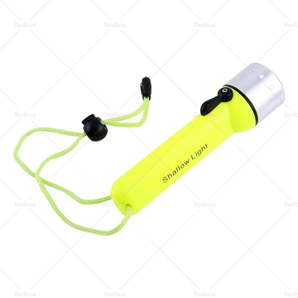 2pack Waterproof Bright LED Scuba Diving Underwater Flashlight Torch Light Lamp