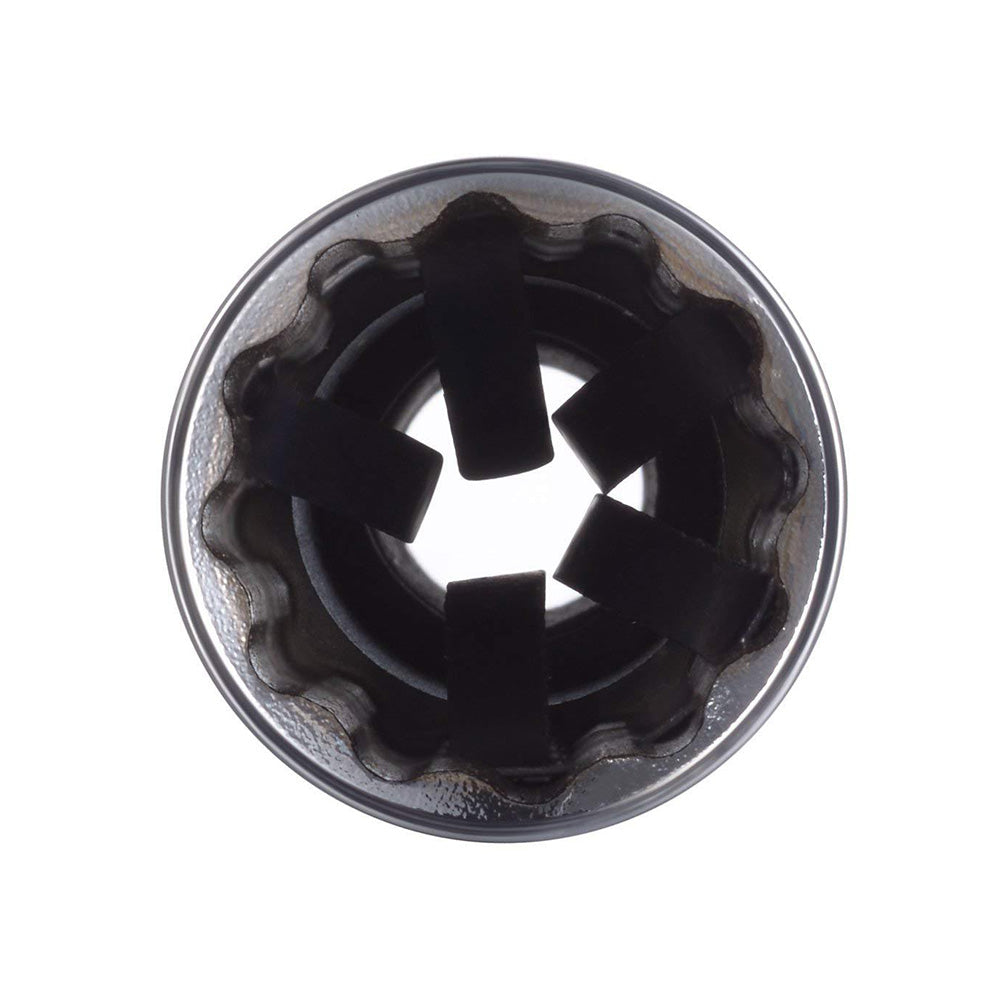 14mm and 16mm 12 Point Deep Thin Wall Spark Plug Socket 3/8 Inch Drive Suitable For Auto Car Removal