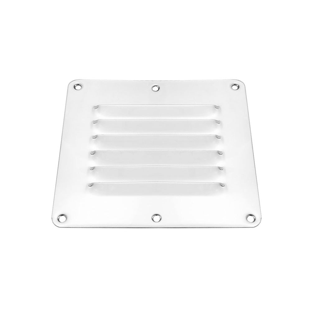 2x Stainless Steel Rectangular Air Vents Suitable For Caravan, Boat & Home Wall Installation