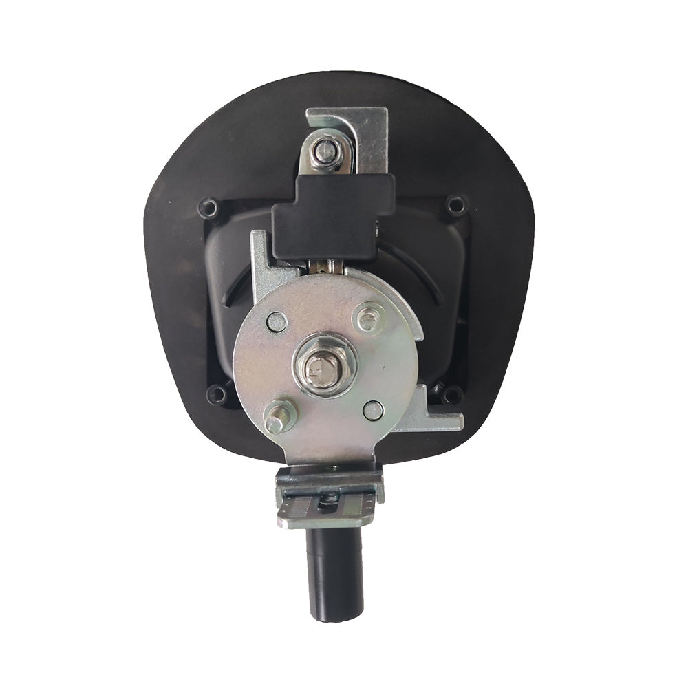 1x Black Recessed Folding T Lock / Handle Suitable For Trailer Toolbox Drop T Whale Tail