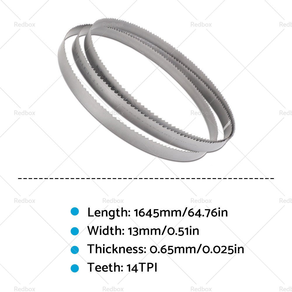 {{ Suitable For SABER METAL CUT BAND SAW MCB115S2 BI METAL M42 BLADE 1645mm 14TPI }} - Buy Car Parts Online at {{ Kaka Auto Parts }}.