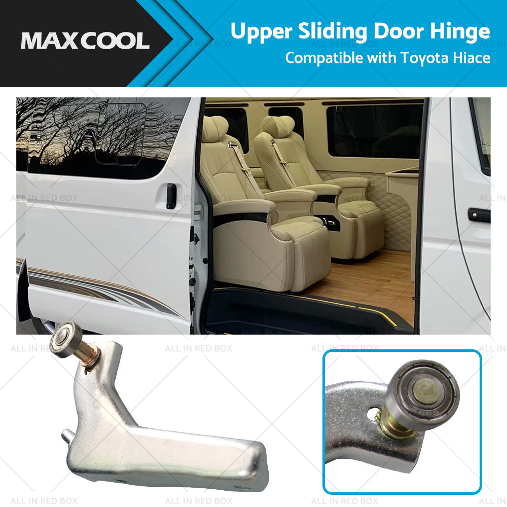 {{ Left Side Upper Sliding Door Hinge Roller Bracket Suitable for Toyota HiAce Van }} - Buy Car Parts Online at {{ Kaka Auto Parts }}.