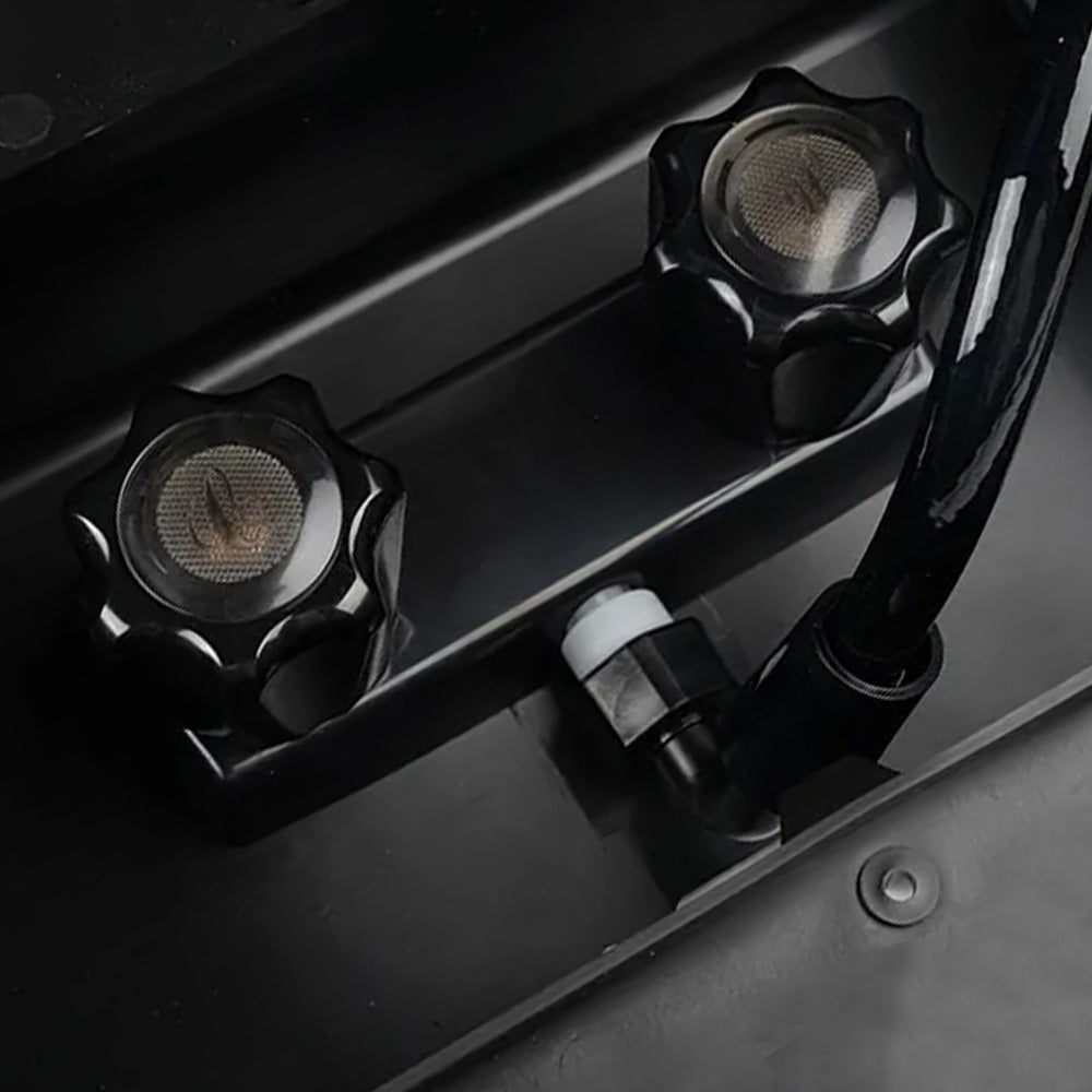 1 Set External Caravan / RV Shower Box Kit with Exterior Faucet Suitable For Camper Trailer & Boat