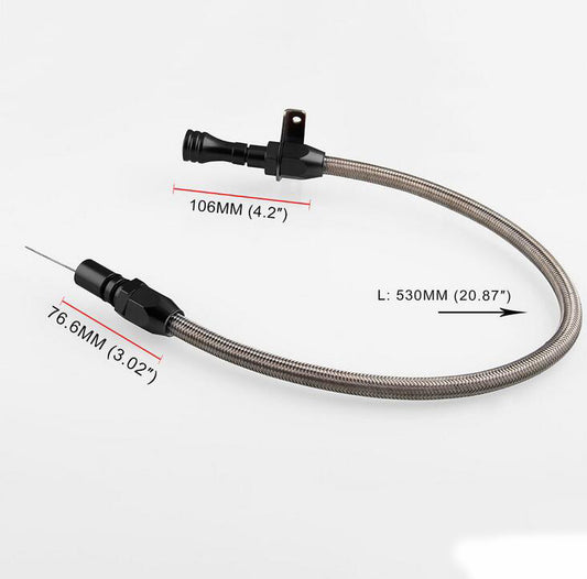 Flexible Stainless Transmission Dipstick for Chevy GM TH350 Tranny SBC BBC Trans