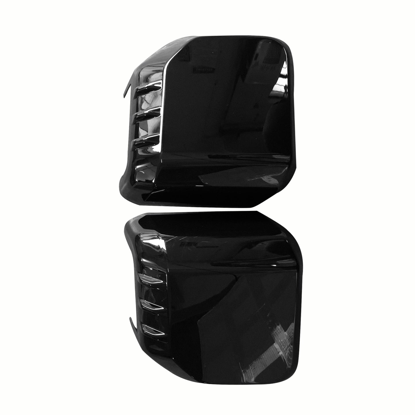 Side Rear View Mirror Cover Suitable For Prado LC250 J250 2024 on Glossy Black