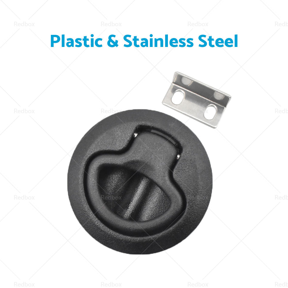 {{ 4x Round Flush Pull Slam Hatch Latch Door Lock Deck For RV Marine Boat Caravan }} - Buy Car Parts Online at {{ Kaka Auto Parts }}.