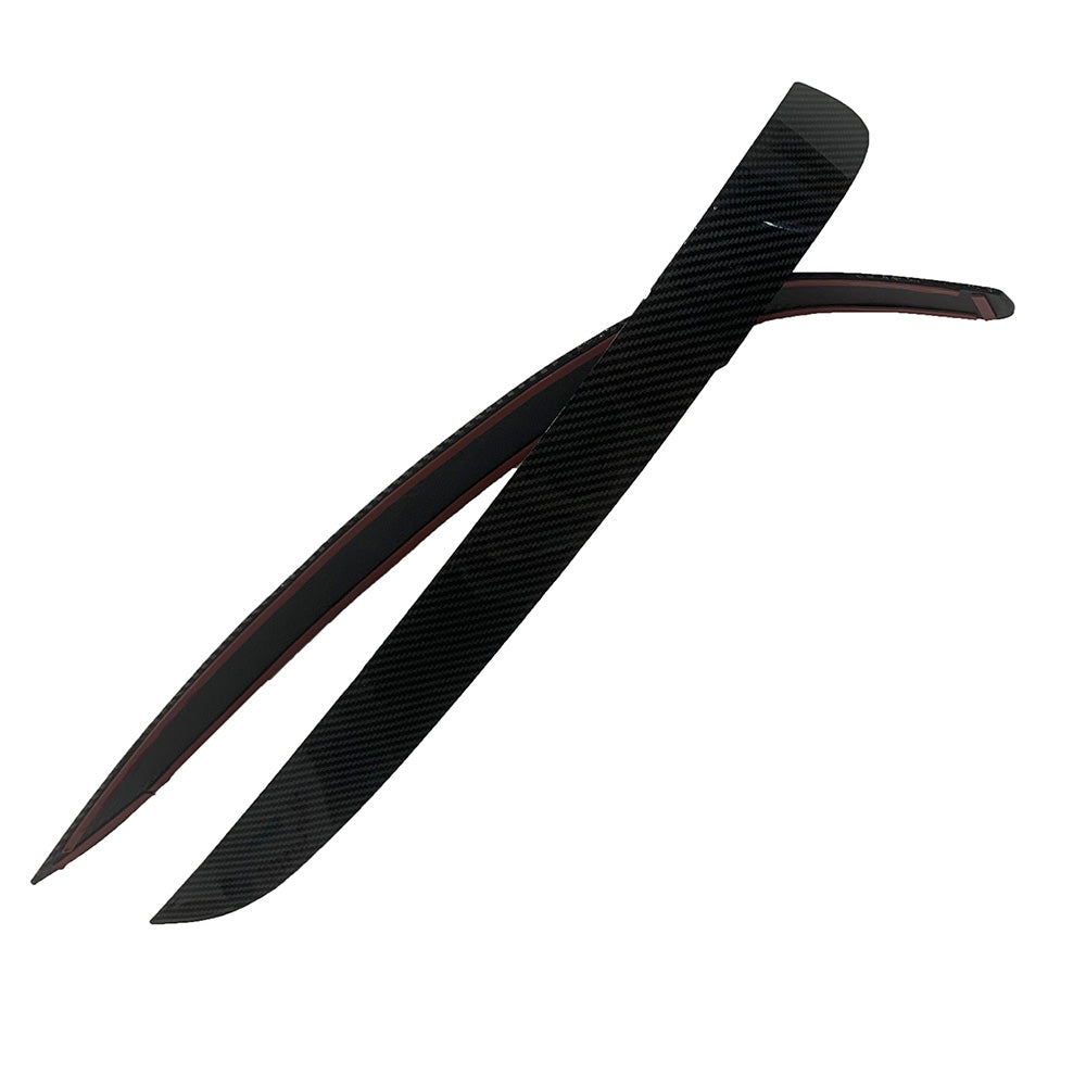 Carbon Fiber Headlight Eyelids Eyebrows Lid Suitable For Holden VE Commodore SS / SSV / SV6