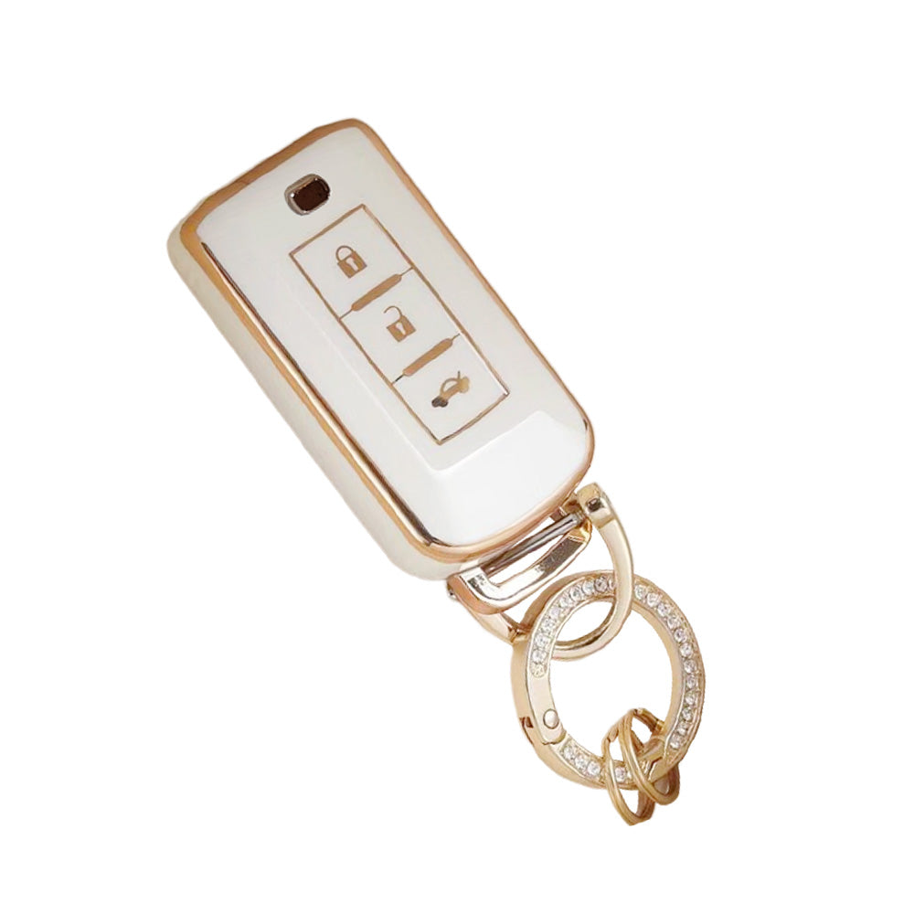 TPU Remote Key Fob Case Cover Shell Suitable For Mitsubishi ASX / Lancer EX / Outlander