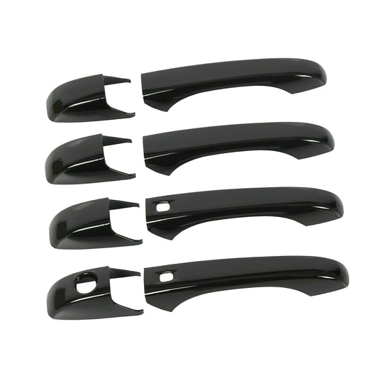 8x Exterior Door Handle Covers Trim Suitable For Jeep Grand Cherokee / Chrysler
